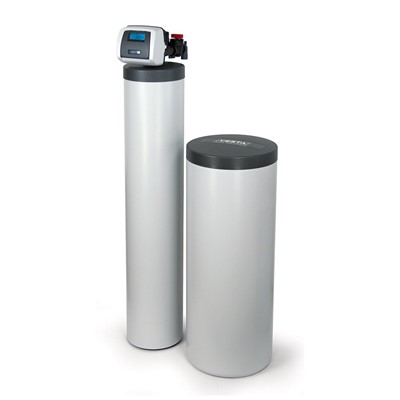 Nelsen VESTA water softener system with brine tank